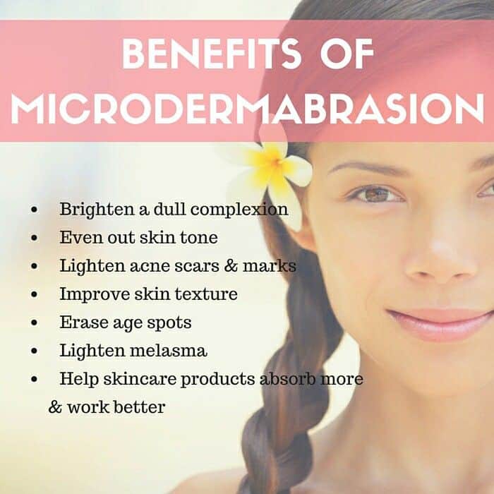List of microdermabrasion microderm infusion advantage